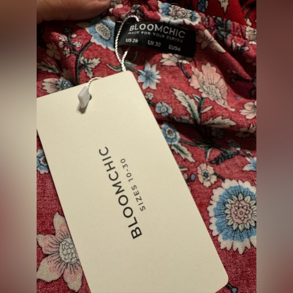 BloomChic Bandana Print Ruffle Maxi Dress - Picture 11 of 11